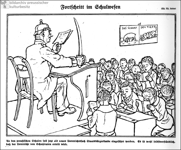 Advances in the Educational System (1910-11)